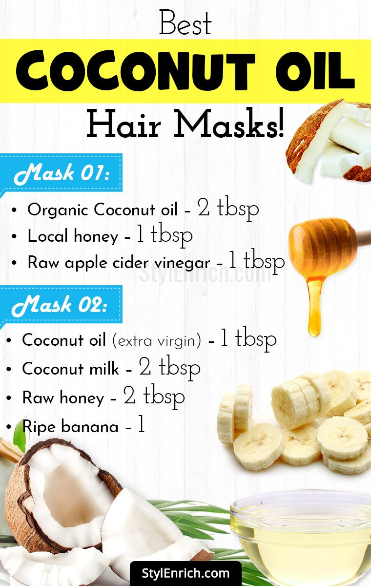 Coconut Oil Hair Mask For Rejuvenating Your Hair 