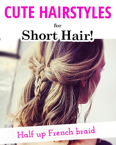 Half Up French Braid