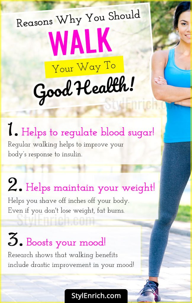 Benefits Of Walking - Why You Should Walk Your Way To Good Health!