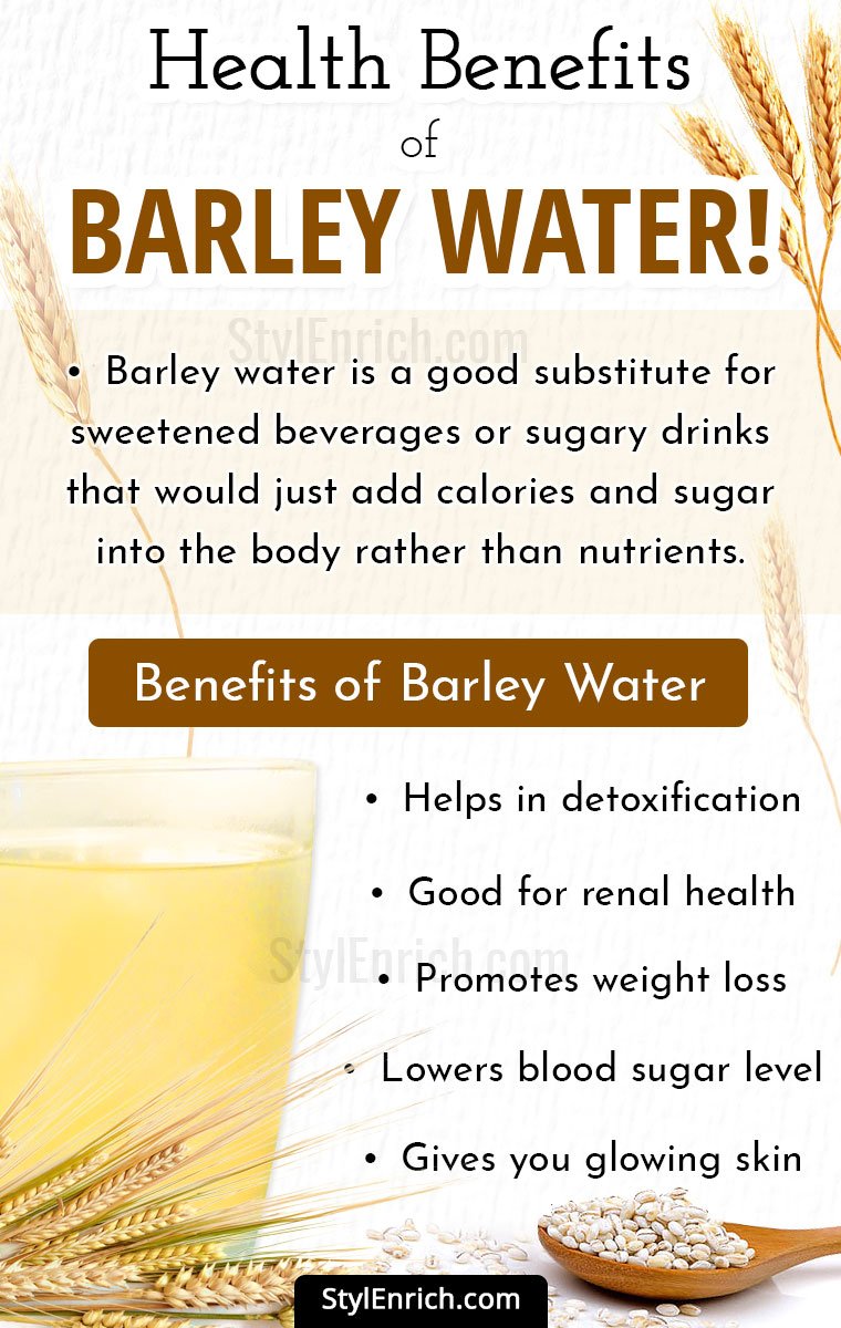 Barley Water Benefits