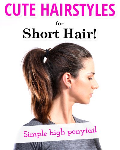 Simple High Ponytail