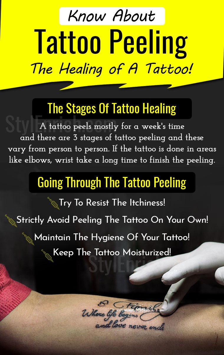 Tattoo Peeling