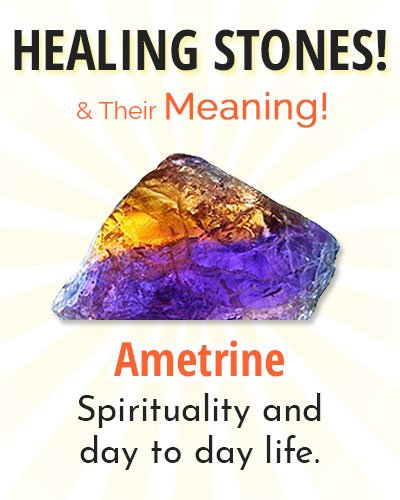 Ametrine Healing Stone