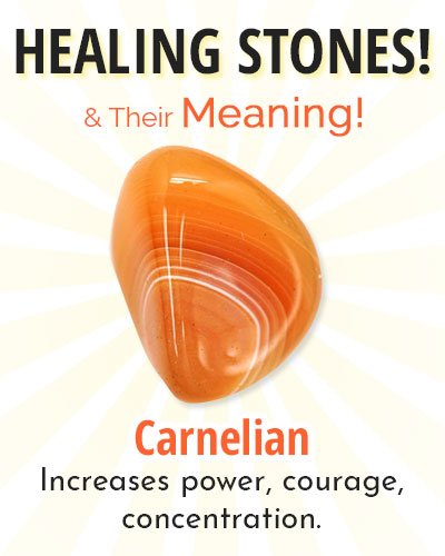 Carnelian Healing Stone
