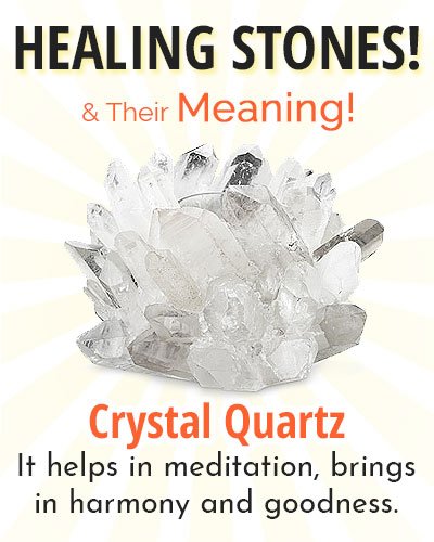 Crystal Quartz Healing Stone