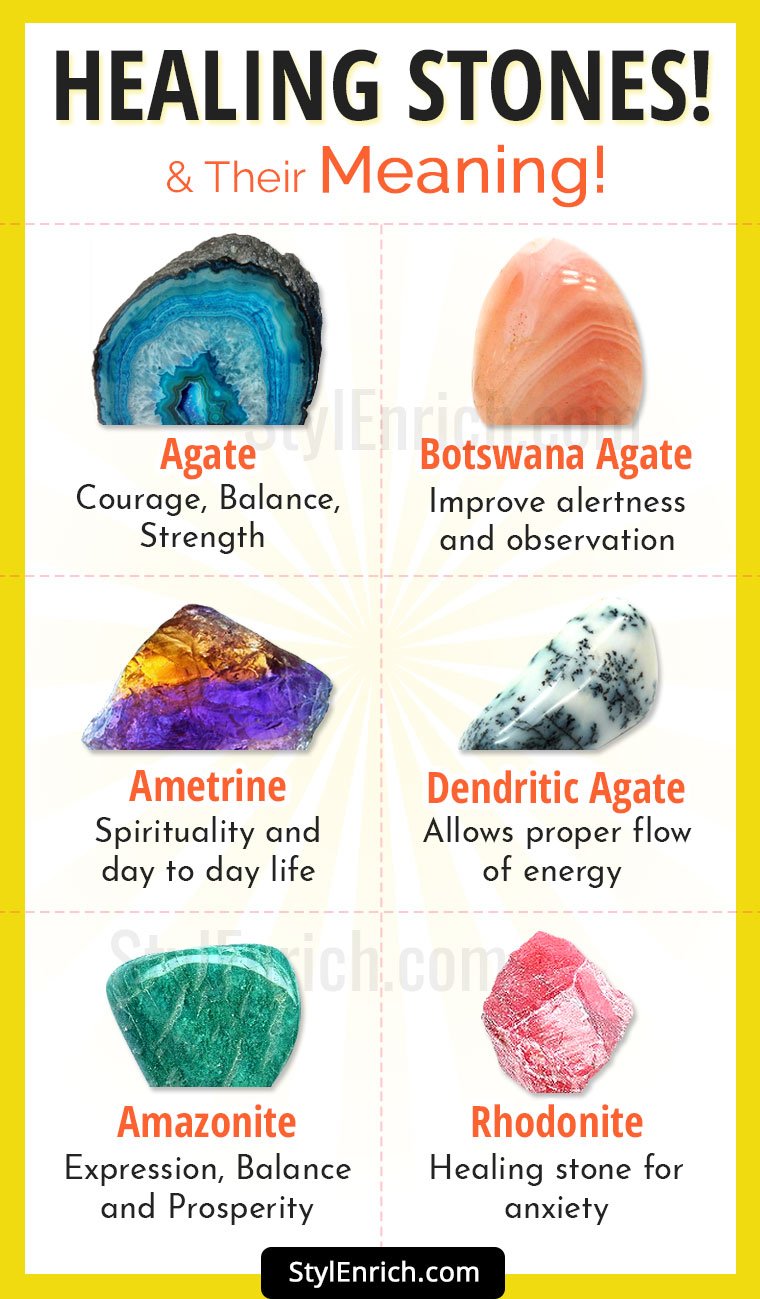 Healing Stones and Healing Stones Meanings