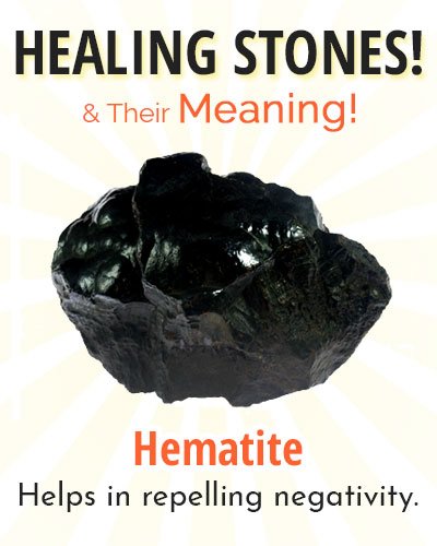 Hematite Healing Stone