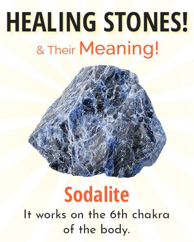 Sodalite Healing Stone