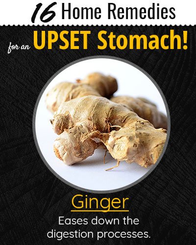 Ginger For Upset Stomach