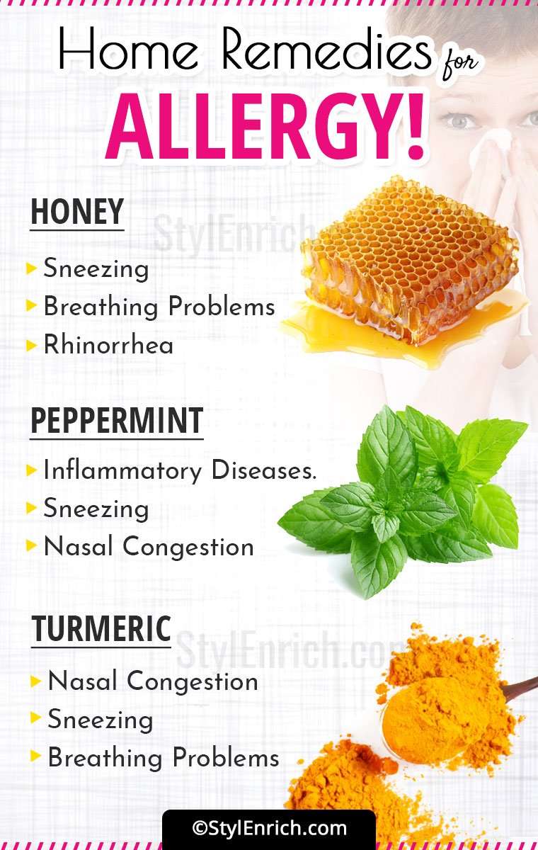 Be free of allergies; Best home remedies to help!