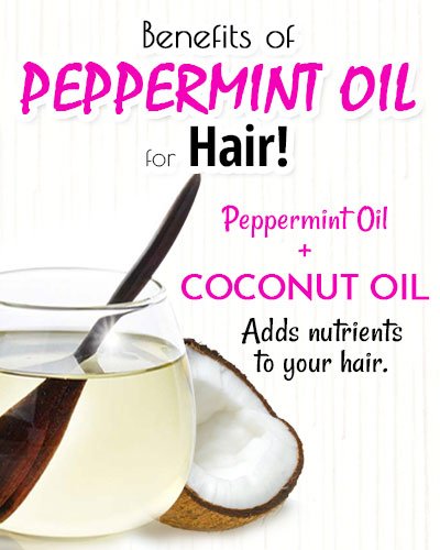 Peppermint and Coconut Oil for Hair