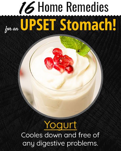 Yogurt For Upset Stomach