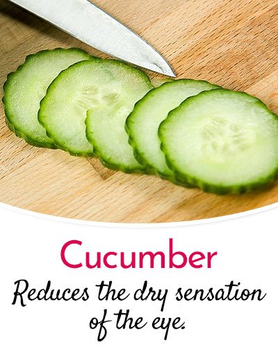 Cucumber For Dry Eyes