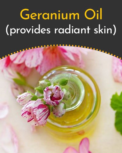 Geranium Essential Oil for Scars