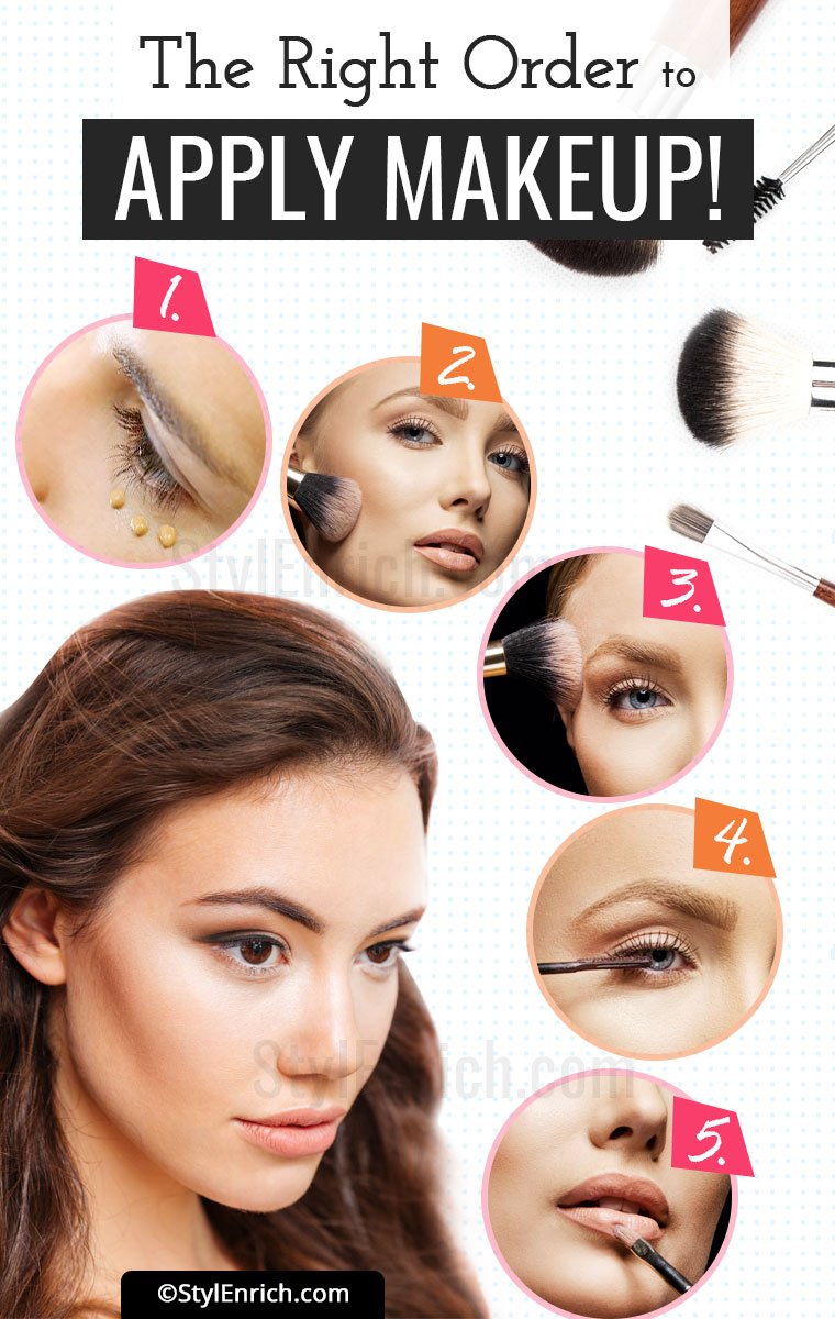 Are You Applying Makeup in the Right Order?