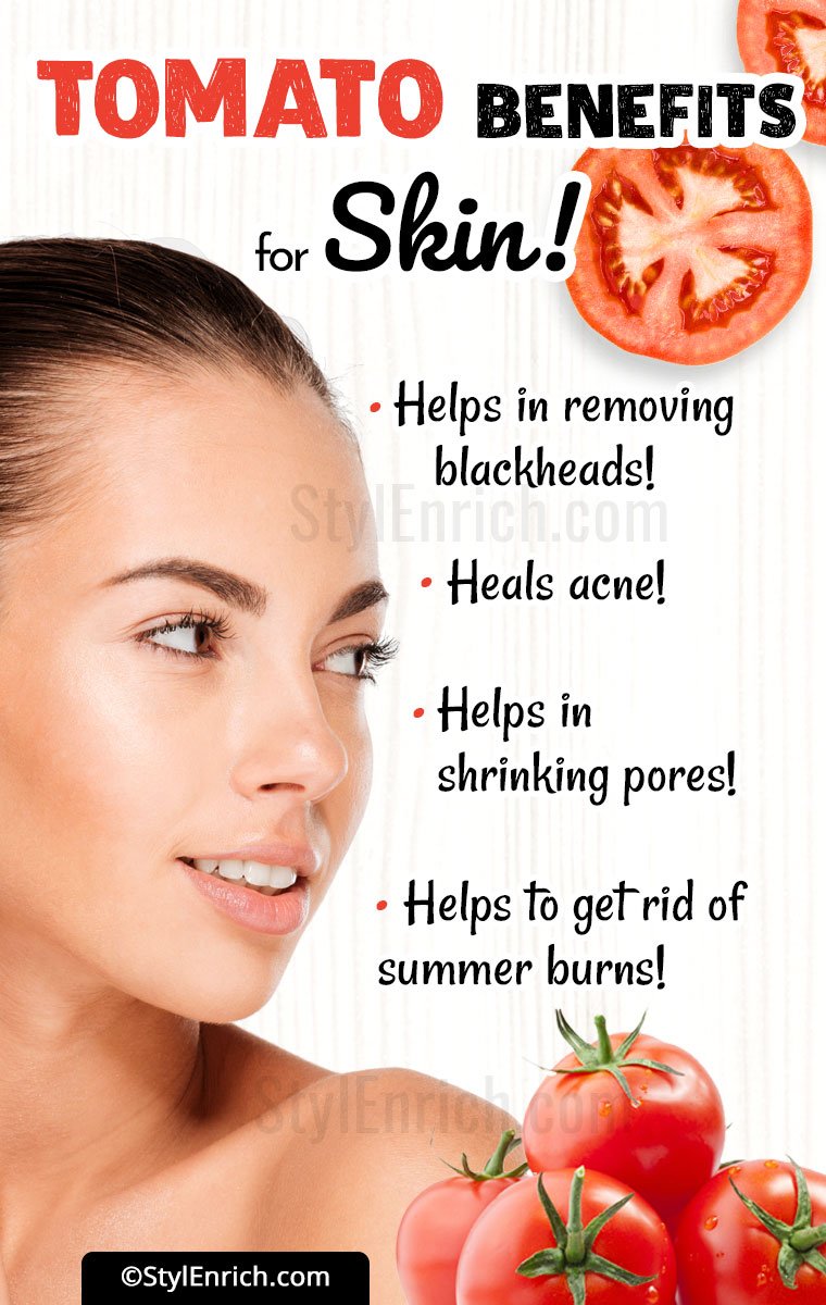 Tomato Benefits For Skin