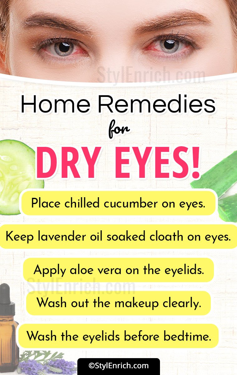 Home Remedies For Dry Eyes How To Treat Dry Eye Syndrome