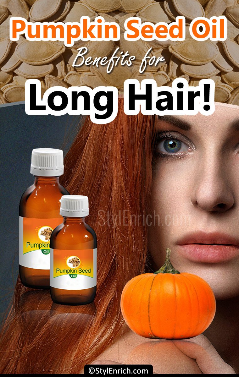 Pumpkin Seeds Oil is Beneficial for Hair growth