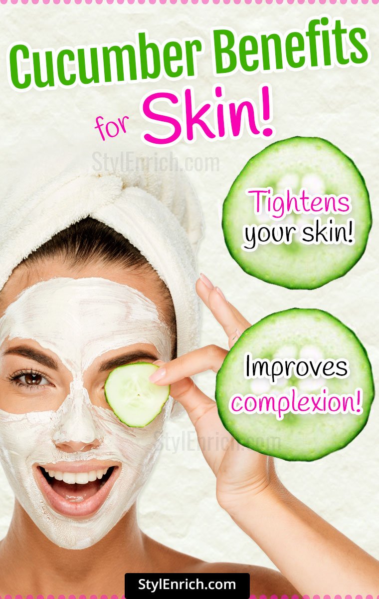 Cucumber Benefits For The Skin