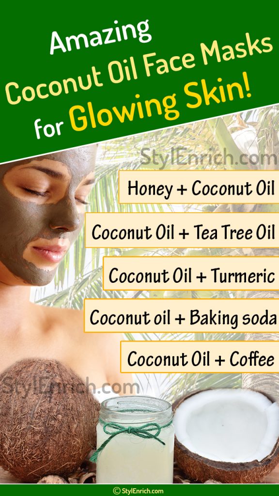 Coconut Oil Face Mask Recipes for Your Glowing Skin!