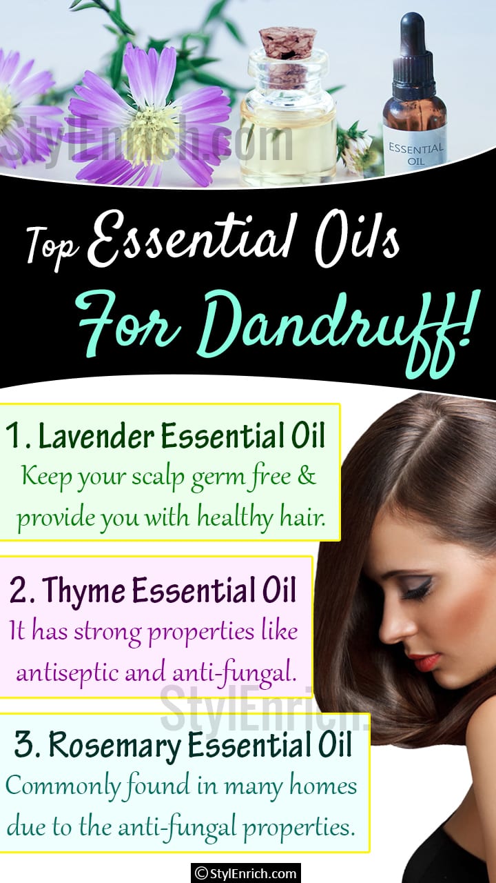 Top Essential Oils For Dandruff!