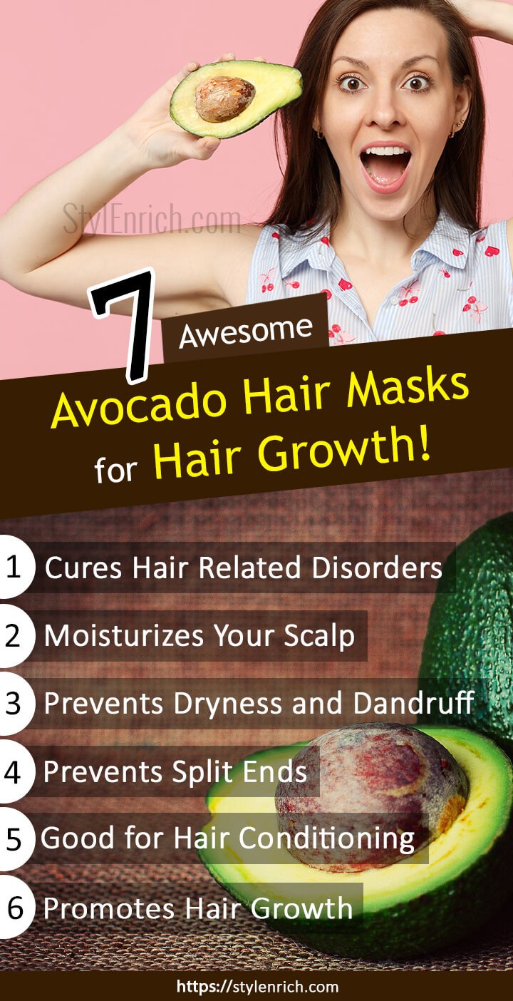 Avocado Hair Mask Recipes