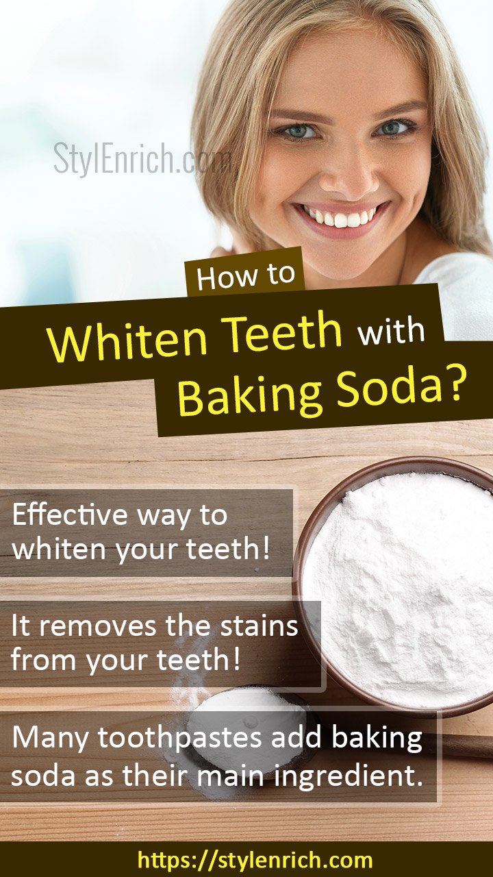 How to Whiten Teeth and Make them Stronger Using Baking Soda?