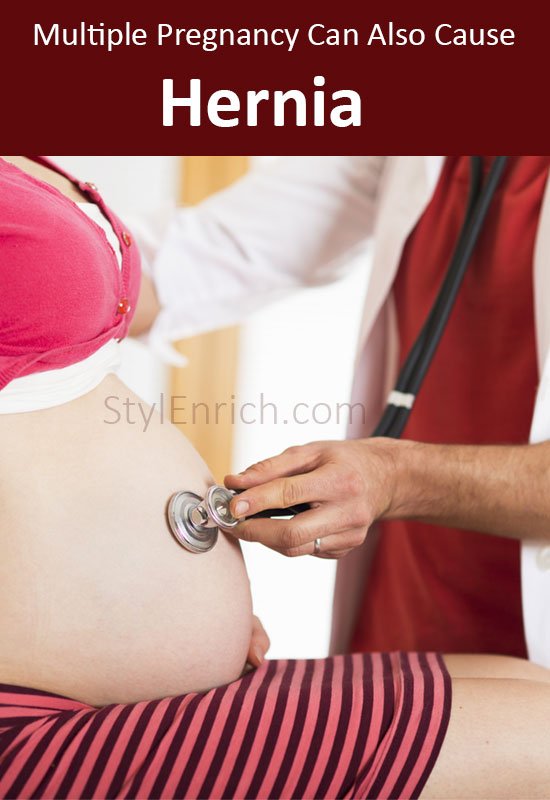 Multiple Pregnancy Can Cause Hernia