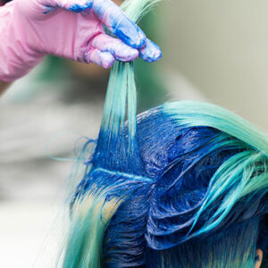 Blue Rinse Hair Dye