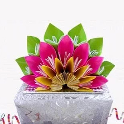 Easy DIY Floral Craft For Home Decoration